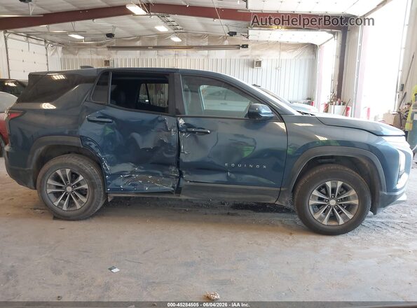 3GNAXPEG6SL317258 2025 CHEVROLET EQUINOX Blue Rear interior view