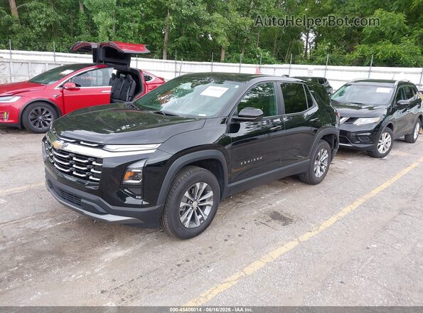3GNAXPEG7SL253523 2025 CHEVROLET EQUINOX Black Передня ліва чверть