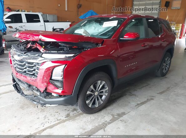 3GNAXPEG7TL386607 2026 CHEVROLET EQUINOX Red Առջևի ձախ երեք քառորդ տեսարան