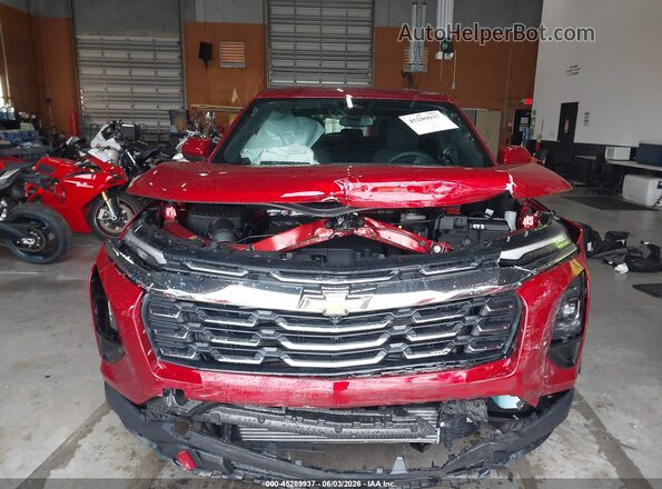 3GNAXPEG7TL386607 2026 CHEVROLET EQUINOX Red Սարքավորումների վահանակի տեսք