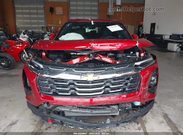 3GNAXPEG7TL386607 2026 CHEVROLET EQUINOX Red Դիմացի տեսք