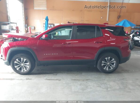 3GNAXPEG7TL386607 2026 CHEVROLET EQUINOX Red Սալոնի 360 աստիճան տեսք