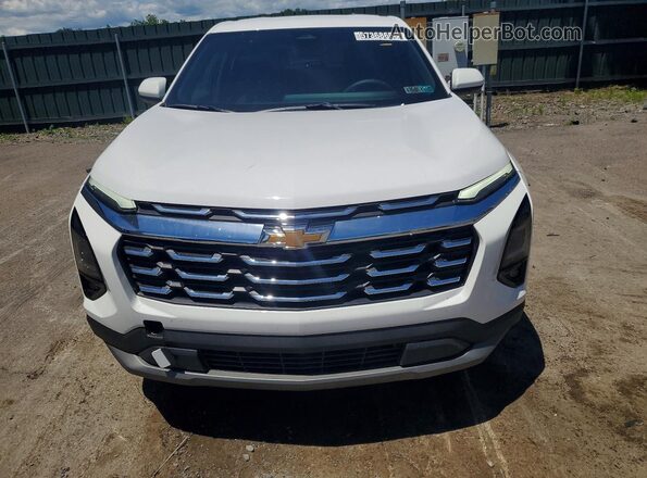 3GNAXPEG7TL415894 2026 CHEVROLET EQUINOX White Դիմացի տեսք