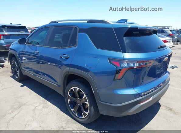 3GNAXPEG8SL264143 2025 CHEVROLET EQUINOX Blue Задня ліва чверть