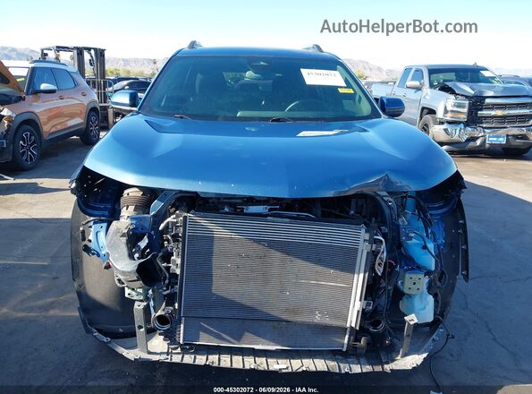 3GNAXPEG8SL264143 2025 CHEVROLET EQUINOX Blue Вид спереду