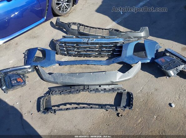 3GNAXPEG8SL264143 2025 CHEVROLET EQUINOX Blue Вид щитка приладів