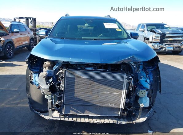 3GNAXPEG8SL264143 2025 CHEVROLET EQUINOX Blue Вид задньої частини салону