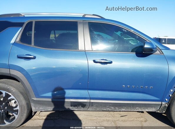 3GNAXPEG8SL264143 2025 CHEVROLET EQUINOX Blue Панорамний вид салону 360°
