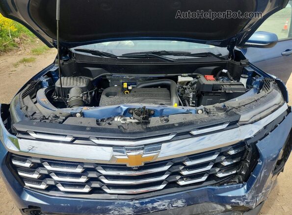 3GNAXPEG8TL114518 2026 CHEVROLET EQUINOX Синий Вид подкапотного пространства