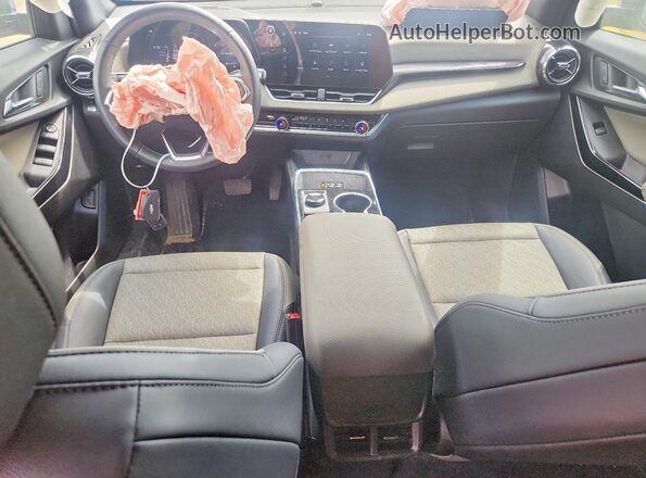 3GNAXPEG8TL114518 2026 CHEVROLET EQUINOX Синий Вид панели приборов
