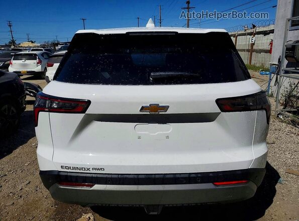 3GNAXPEG8TL342499 2026 CHEVROLET EQUINOX Белый Вид сзади