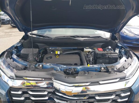 3GNAXPEG8TL453618 2026 CHEVROLET EQUINOX Blue Widok z tyłu