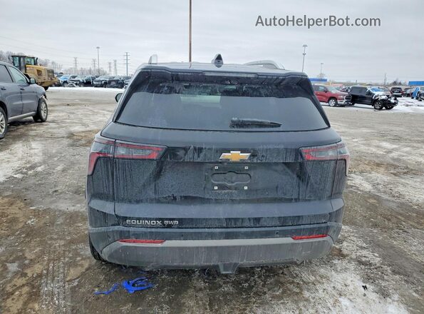 3GNAXPEG9SL161295 2025 CHEVROLET EQUINOX Black Вид ззаду