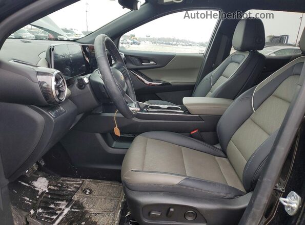 3GNAXPEG9SL161295 2025 CHEVROLET EQUINOX Black Вид салону спереду