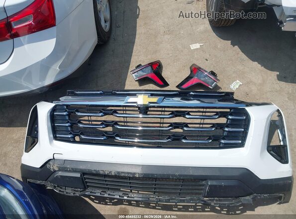3GNAXPEGXTL140196 2026 CHEVROLET EQUINOX White ხელსაწყოთა პანელის ხედი