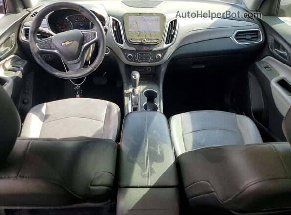 3GNAXPEX8LS506257 2020 CHEVROLET EQUINOX Red Dashboard view