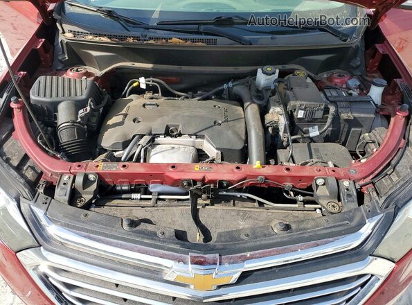 3GNAXPEX8LS506257 2020 CHEVROLET EQUINOX Red Engine compartment view