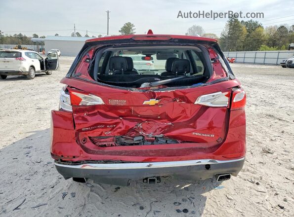 3GNAXPEX8LS506257 2020 CHEVROLET EQUINOX Red Rear view