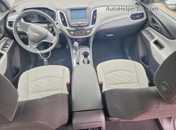 3GNAXREV5JS627299 2018 CHEVROLET EQUINOX Серебряный 