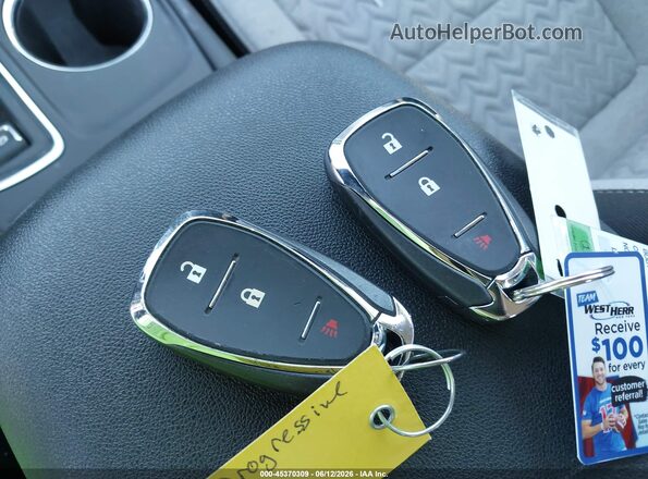 3GNAXSEG0PL208935 2023 CHEVROLET EQUINOX Black Вид панелі приладів