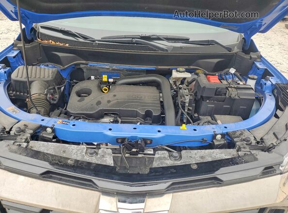 3GNAXSEG0SL211178 2025 CHEVROLET EQUINOX Blue Vista del compartimento del motor