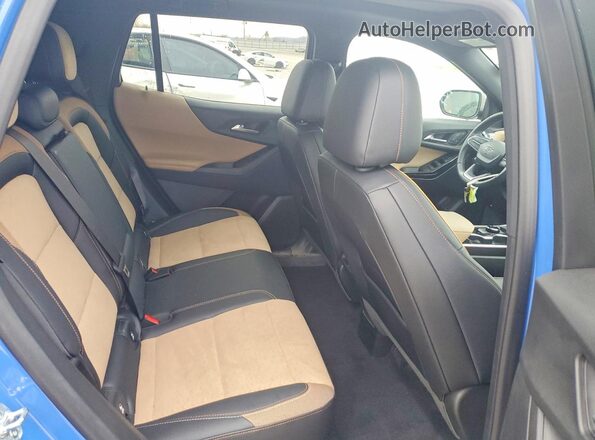 3GNAXSEG0SL211178 2025 CHEVROLET EQUINOX Blue Vista interior trasera