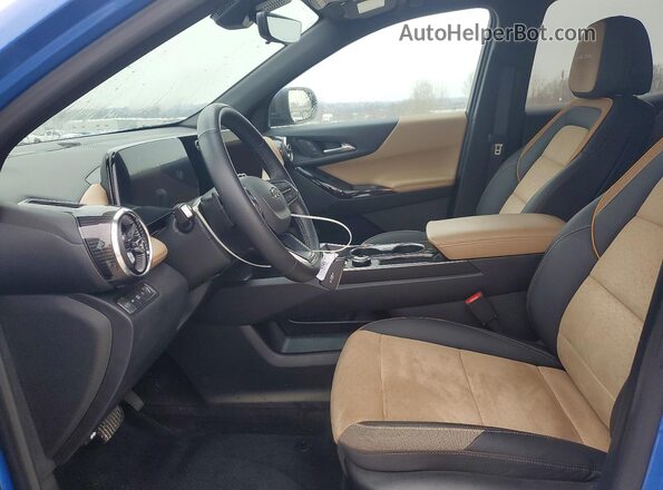 3GNAXSEG0SL211178 2025 CHEVROLET EQUINOX Blue Vista interior delantera