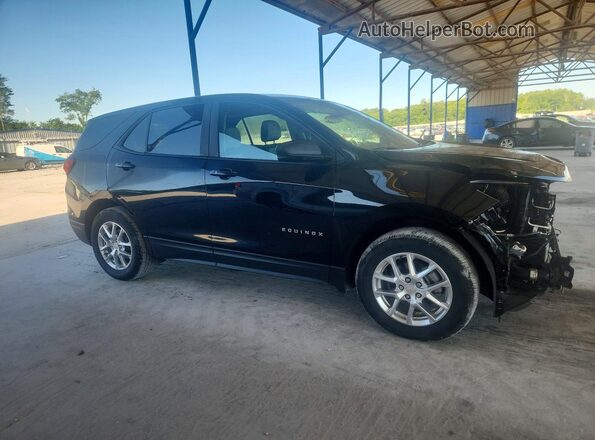 3GNAXSEG1PL229597 2023 CHEVROLET EQUINOX Black Передня права чверть