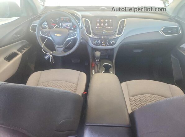 3GNAXSEG1PL229597 2023 CHEVROLET EQUINOX Black Вид панелі приладів