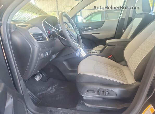 3GNAXSEG1PL229597 2023 CHEVROLET EQUINOX Black Вид салону спереду