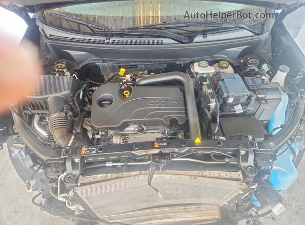 3GNAXSEG1PL229597 2023 CHEVROLET EQUINOX Black Вид підкапотного простору