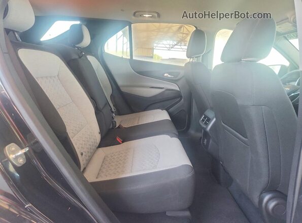 3GNAXSEG1PL229597 2023 CHEVROLET EQUINOX Black Вид задньої частини салону