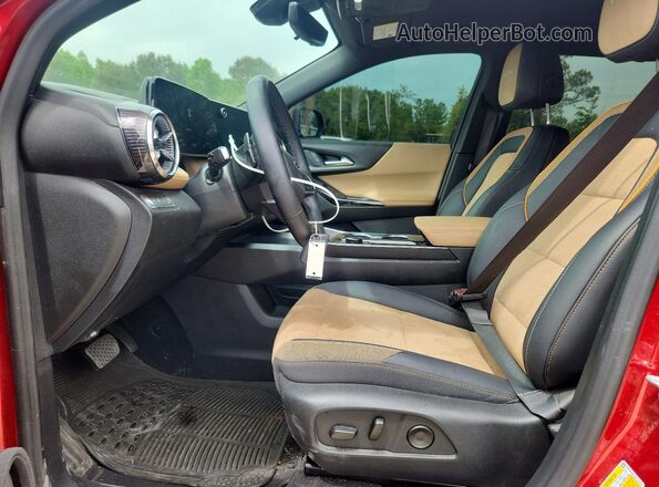 3GNAXSEG1SL314416 2025 CHEVROLET EQUINOX Red Front interior view