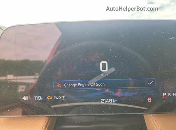 3GNAXSEG1SL314416 2025 CHEVROLET EQUINOX Red Instrument cluster view