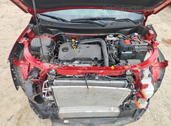 3GNAXSEG1SL314416 2025 CHEVROLET EQUINOX Red Engine compartment view