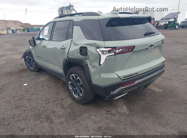 3GNAXSEG3SL185496 2025 CHEVROLET EQUINOX Green Tył lewy