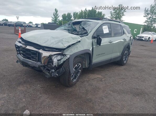 3GNAXSEG3SL185496 2025 CHEVROLET EQUINOX Green Przód lewy