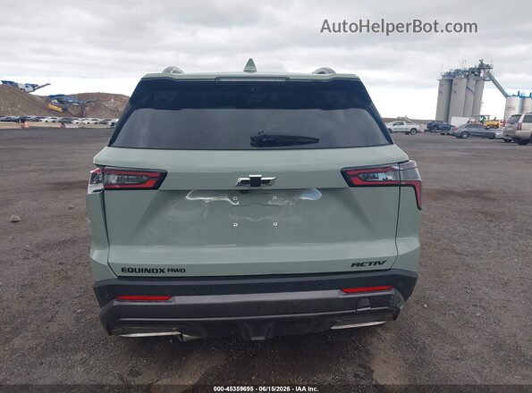 3GNAXSEG3SL185496 2025 CHEVROLET EQUINOX Green 