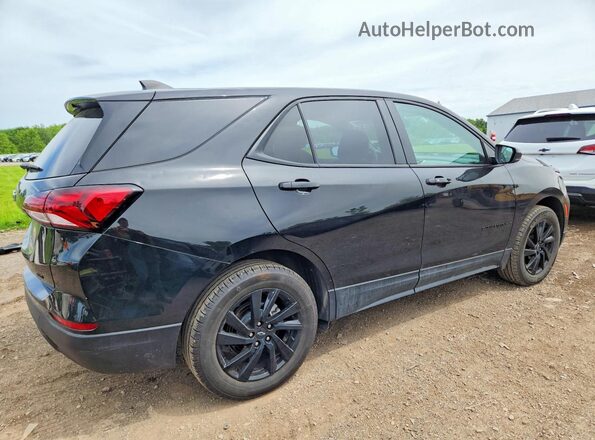 3GNAXSEG4RL287075 2024 CHEVROLET EQUINOX Black უკანა მარჯვენა