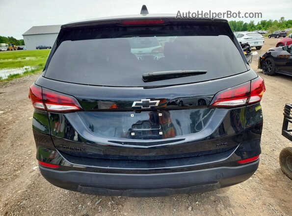 3GNAXSEG4RL287075 2024 CHEVROLET EQUINOX Black უკანა ხედი
