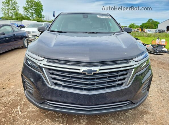 3GNAXSEG4RL287075 2024 CHEVROLET EQUINOX Black წინა ხედი