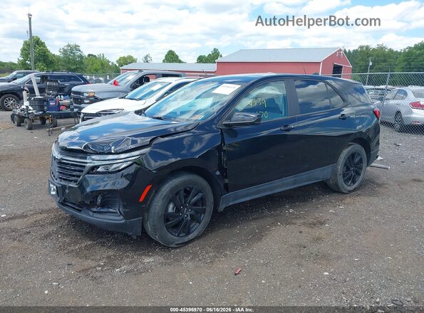 3GNAXSEG8RL178666 2024 CHEVROLET EQUINOX Black Передня ліва чверть