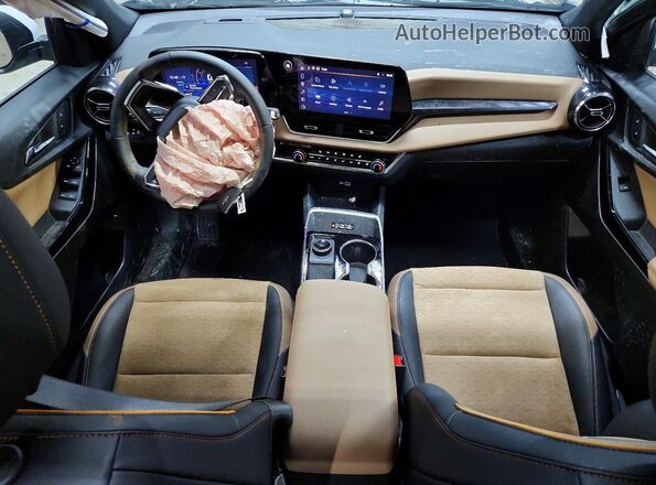 3GNAXSEG8SL137122 2025 CHEVROLET EQUINOX Green Dashboard view