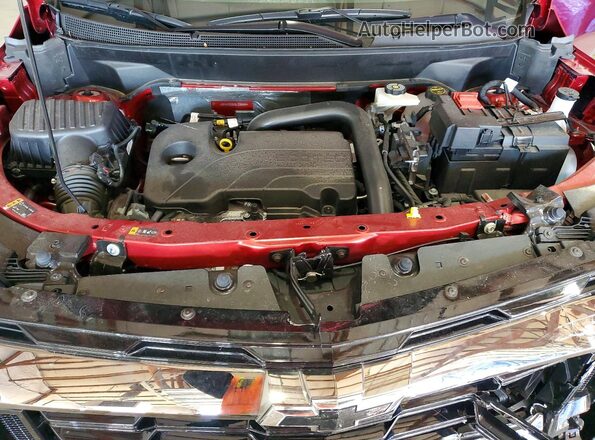 3GNAXSEGXSL228554 2025 CHEVROLET EQUINOX Бордовый Вид подкапотного пространства