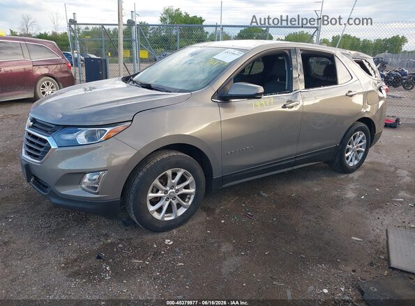 3GNAXSEV0JS571487 2018 CHEVROLET EQUINOX Gray Առջևի ձախ երեք քառորդ տեսարան