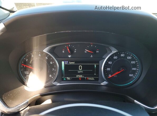 3GNAXSEV0JS593702 2018 CHEVROLET EQUINOX Gray Widok zestawu wskaźników
