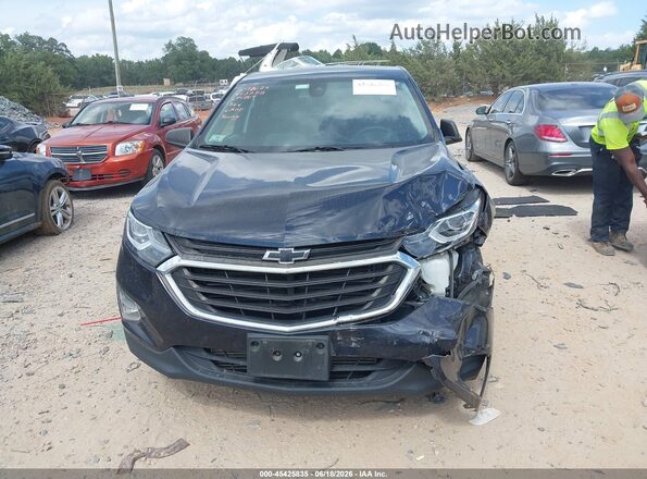 3GNAXSEV0LS695889 2020 CHEVROLET EQUINOX Blue Vista del cuadro de instrumentos