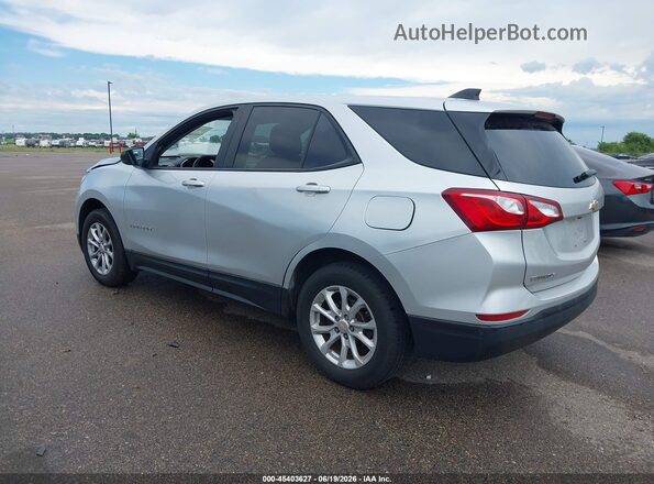 3GNAXSEV0MS156738 2021 CHEVROLET EQUINOX Silver Rear left
