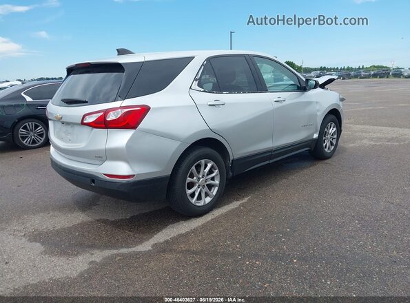 3GNAXSEV0MS156738 2021 CHEVROLET EQUINOX Silver Rear right
