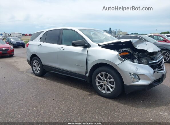 3GNAXSEV0MS156738 2021 CHEVROLET EQUINOX Silver Rear interior view